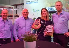 Eelkje Pulley of HortiDaily brought a Greenhouse Guide to Franky van Looveren, Koen van Gorp and Patrick Casteleyn of MechaTronix.